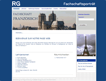 Tablet Screenshot of franzoesisch.rgzh.info