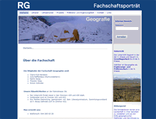 Tablet Screenshot of geografie.rgzh.info